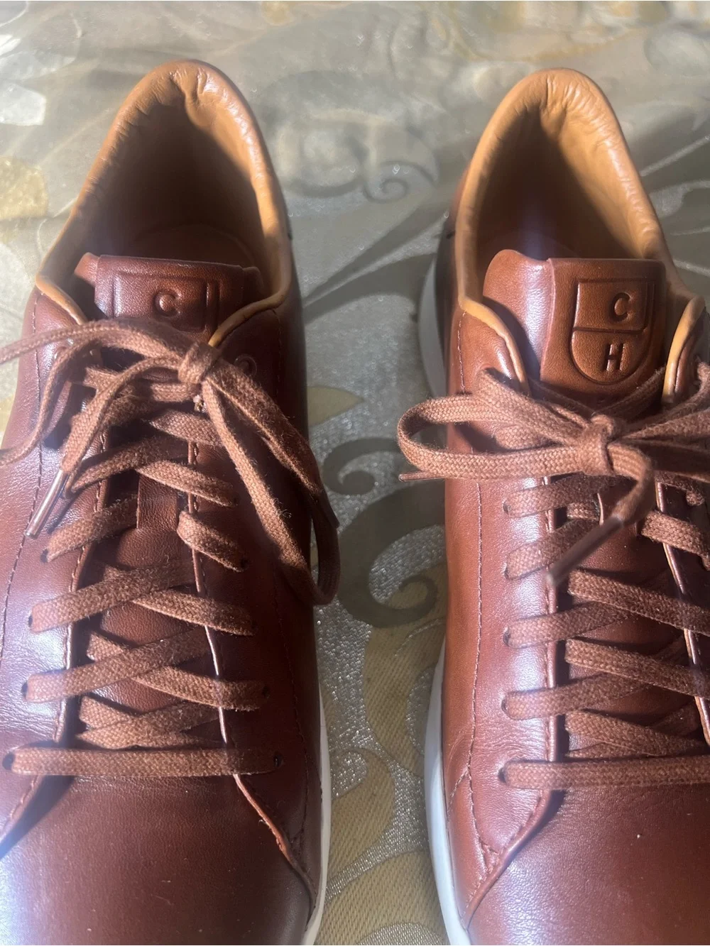 Cole Haan GRANDPRO Tennis Sneaker Woodbury Leather Mens 11 Wide 11W